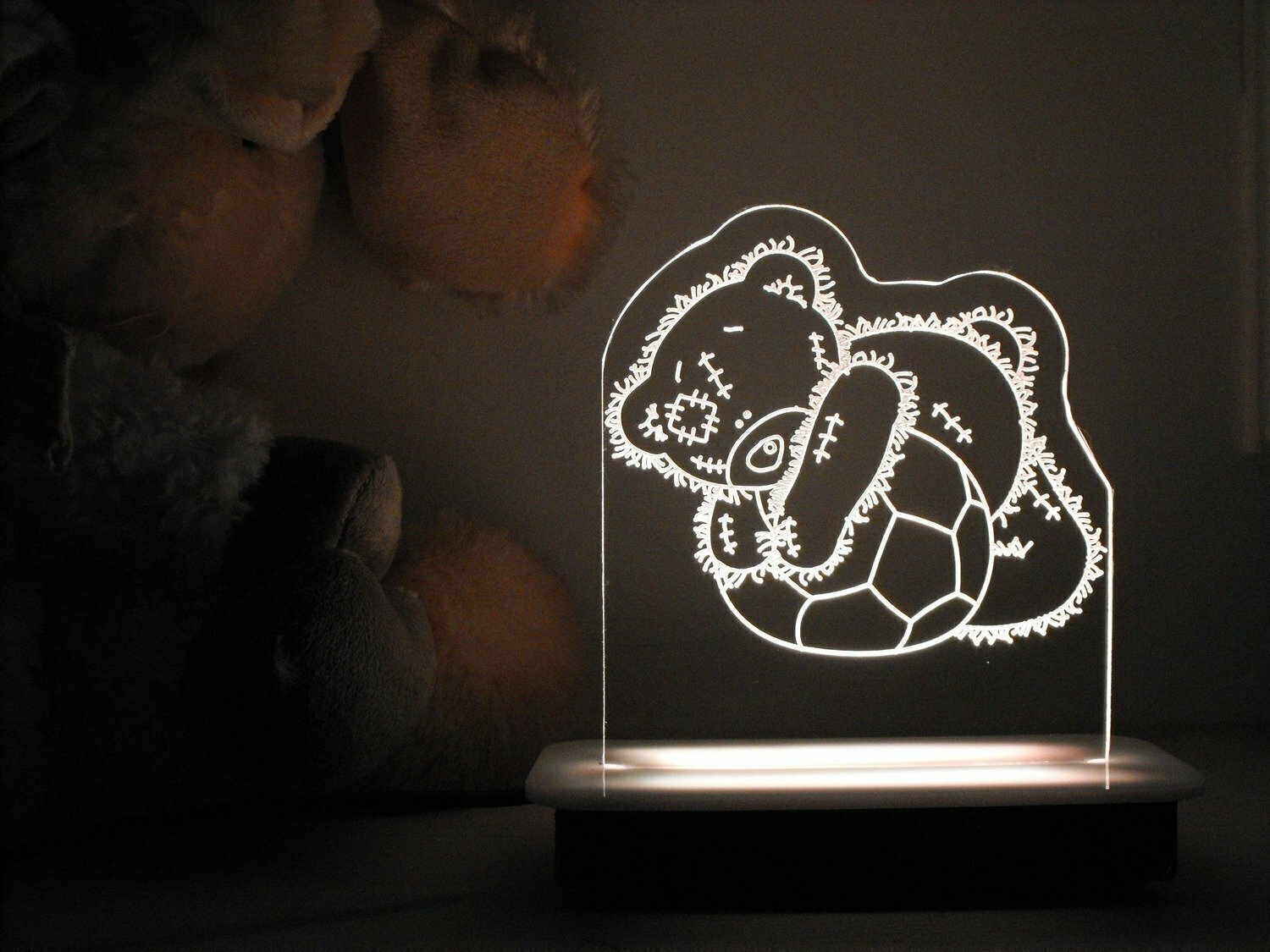 Tatty Teddy with a Soccer Ball Night Light