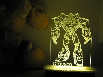 Bumble Bee Transformers Night Light