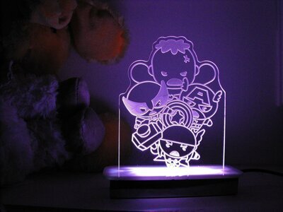 Baby Avengers Night Light