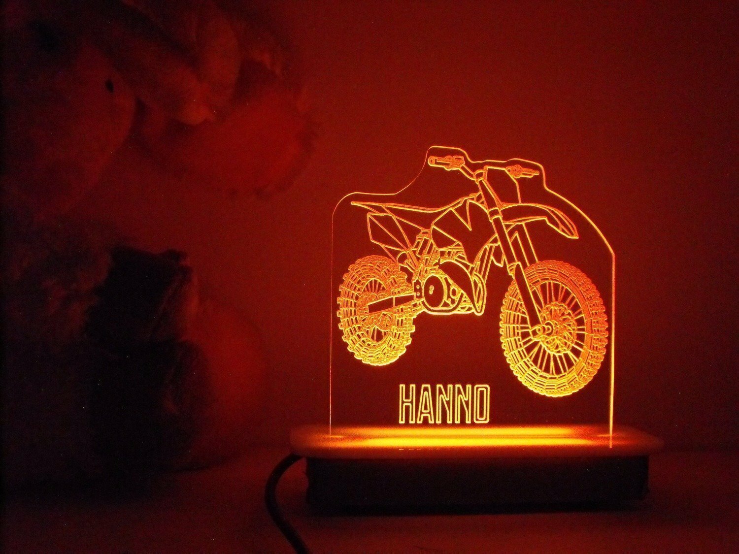 Dirt Bike Night Light