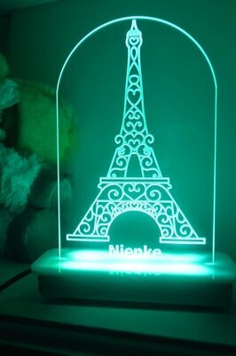 Eiffel Tower Night Light