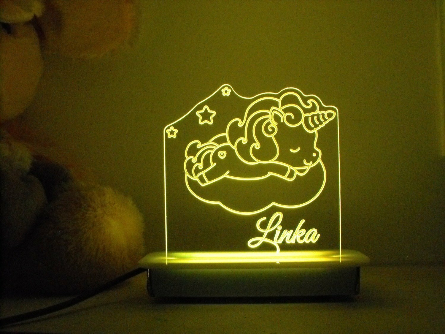 Sleeping Unicorn Night Light