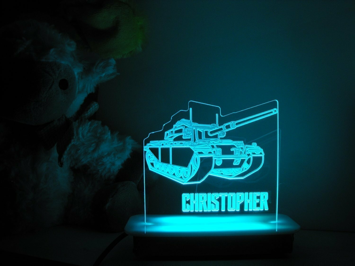 Army Tank Night Light