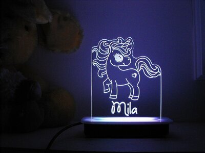 Rainbow Unicorn Night Light