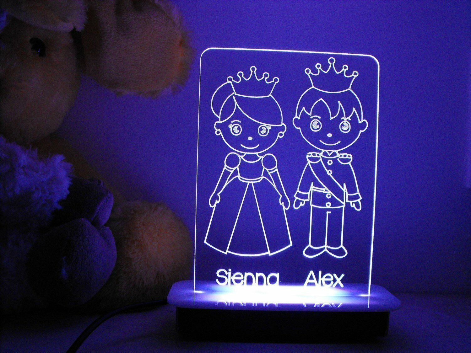 Prince and Princess Night Light