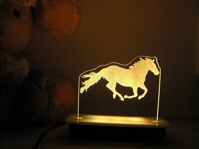 Galloping Horse Night Light