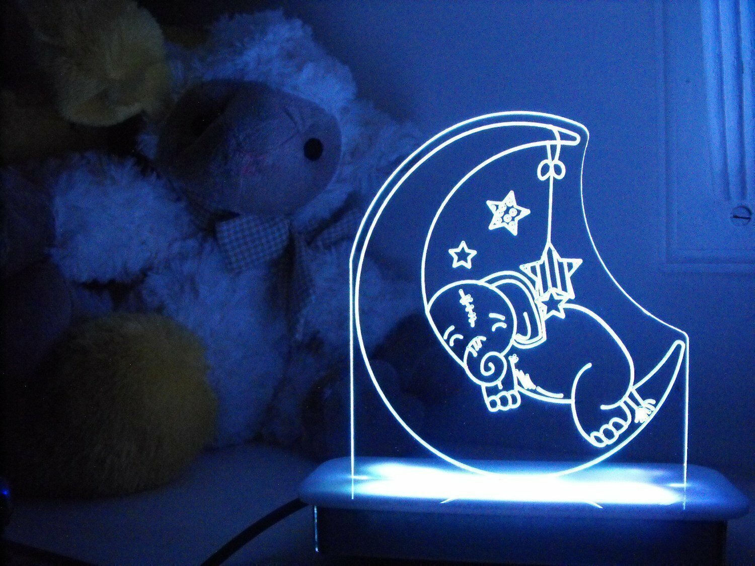 Ellie Sleeping Elephant Night Light
