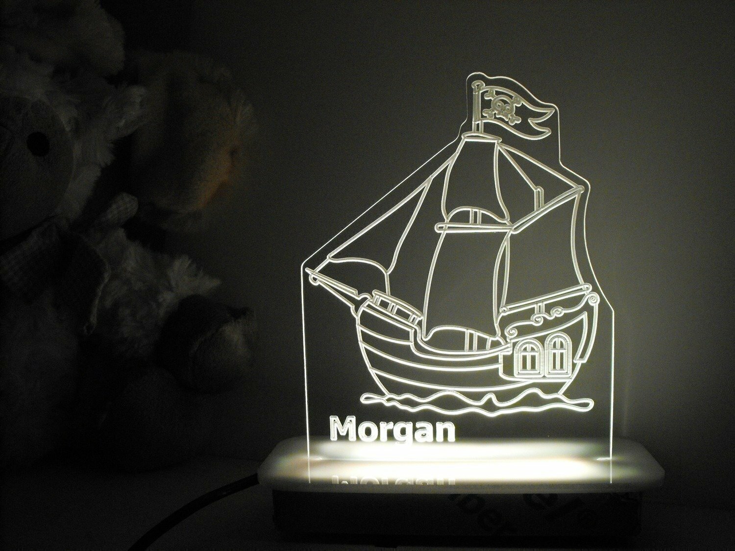 Pirate Ship Night Light