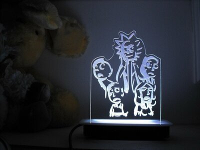 Rick and Morty  Night Light