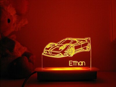 Car Zonda Night Light