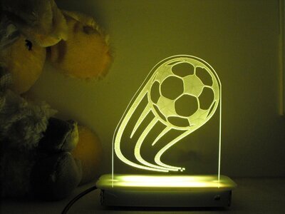 Soccer Ball Night Light