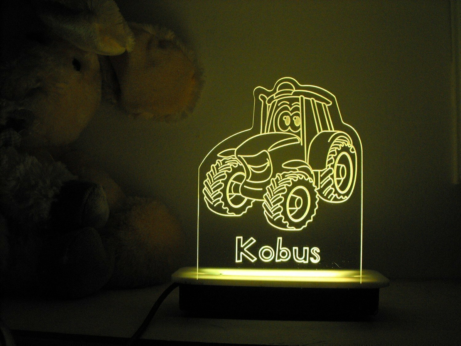 Happy Tractor Night Light