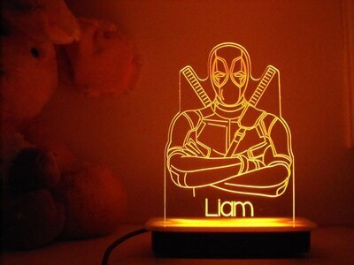Deadpool Night Light