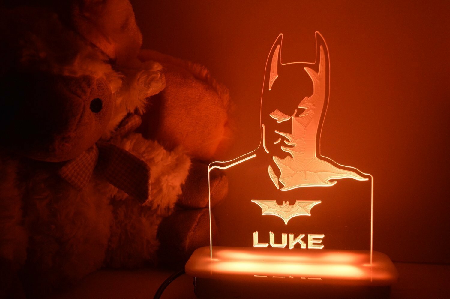 Batman in Shadow Night Light