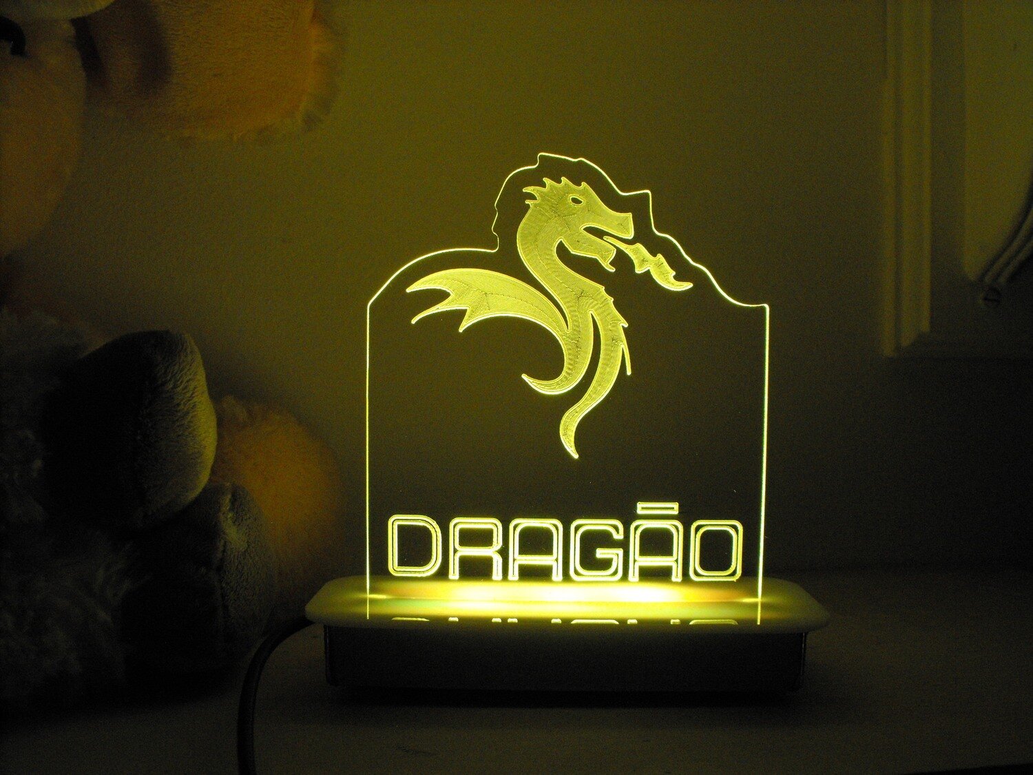 Dragao Soccer Team Night Light