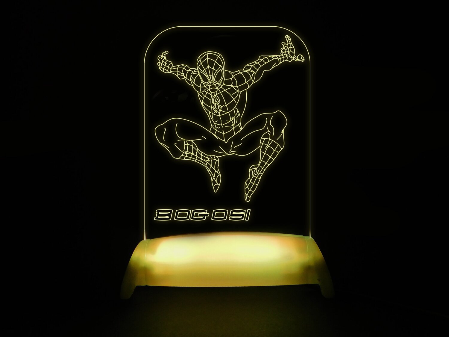 Action Spiderman Night Light