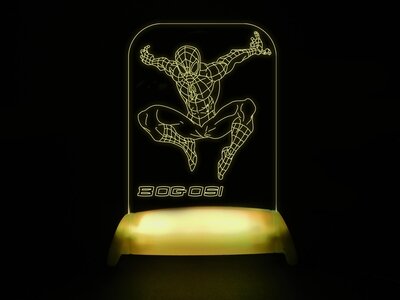 Action Spiderman Night Light
