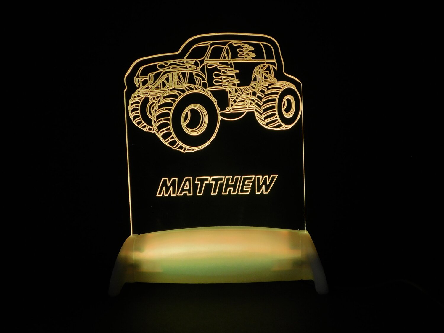 Hot Monster Truck Night Light