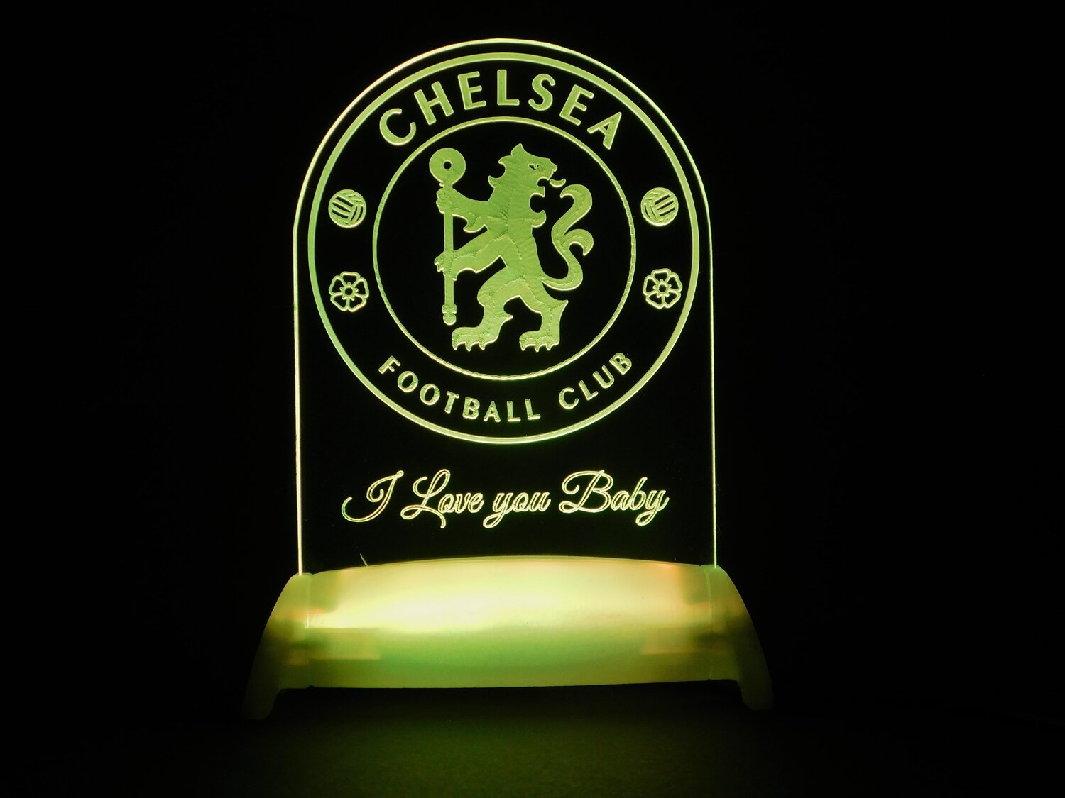 Chelsea Soccer Team Night Light