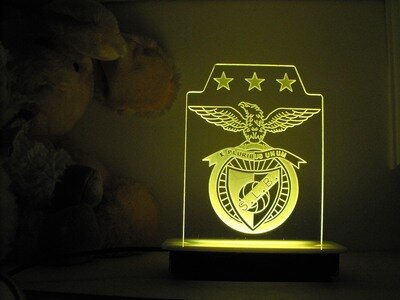 Benfica Soccer Team Night Light