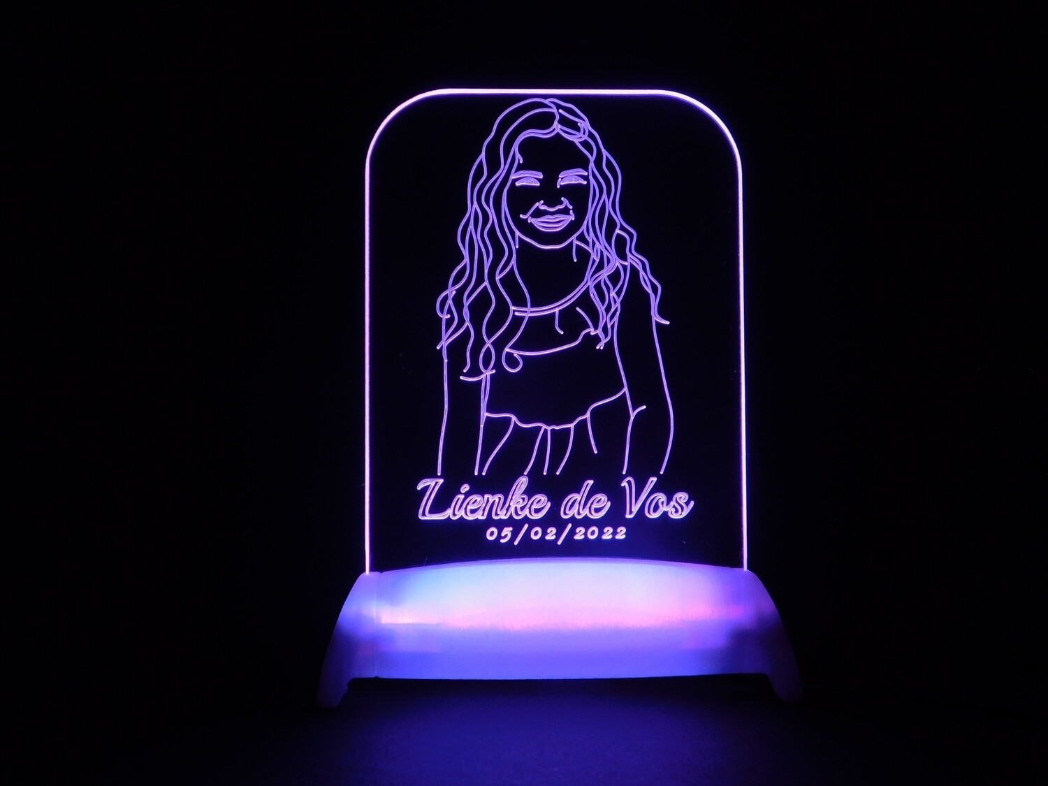Line Photo Night Light