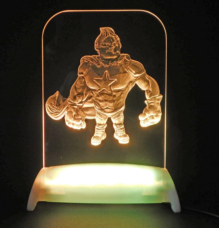 Super Hero 3D Night Light