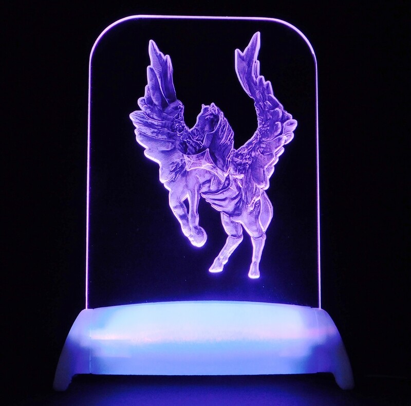 Pegasus 3D Night Light