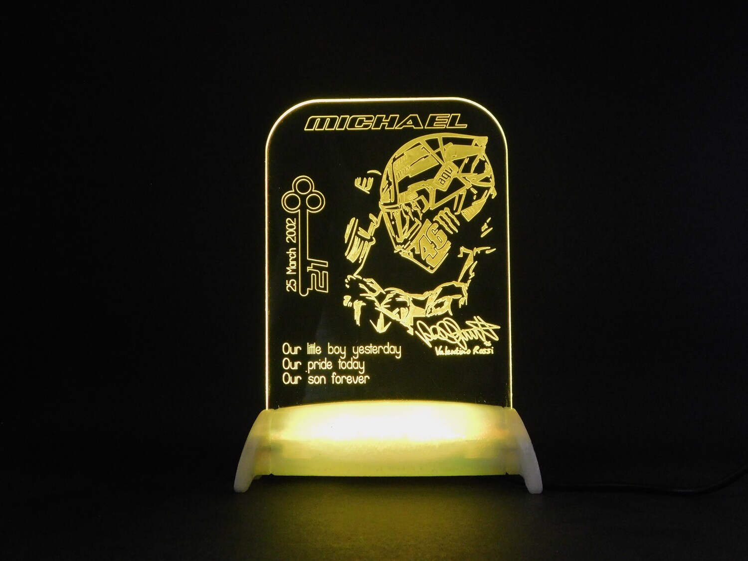 Create your own 21st Key Night Light