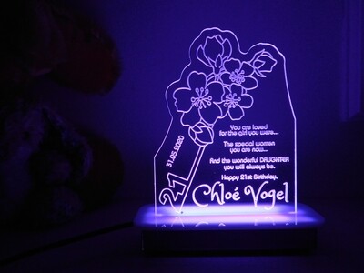 Cherry Blossom 21st Key Night Light