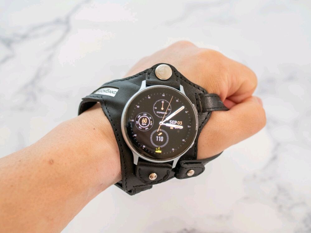 Товар на заказ: предоплата 50% за кожаный ремешок для часов Samsung galaxy watch 46mm (sm-r800)