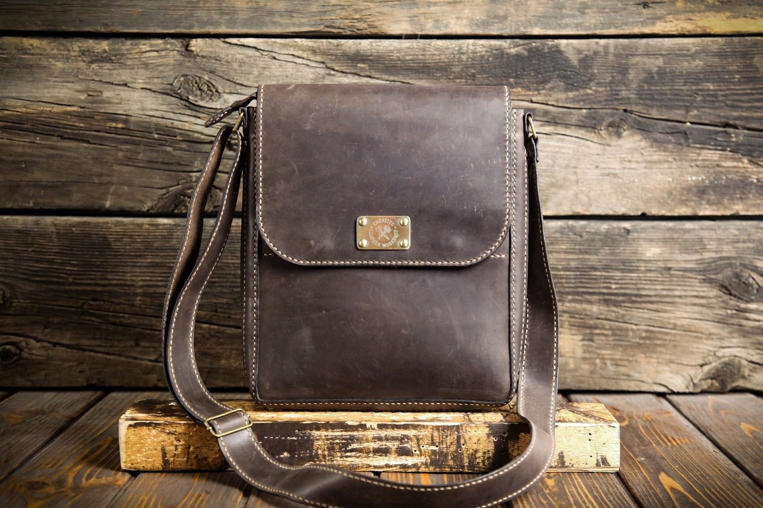 Купить Мужскую Сумку Из Толстой Кожи