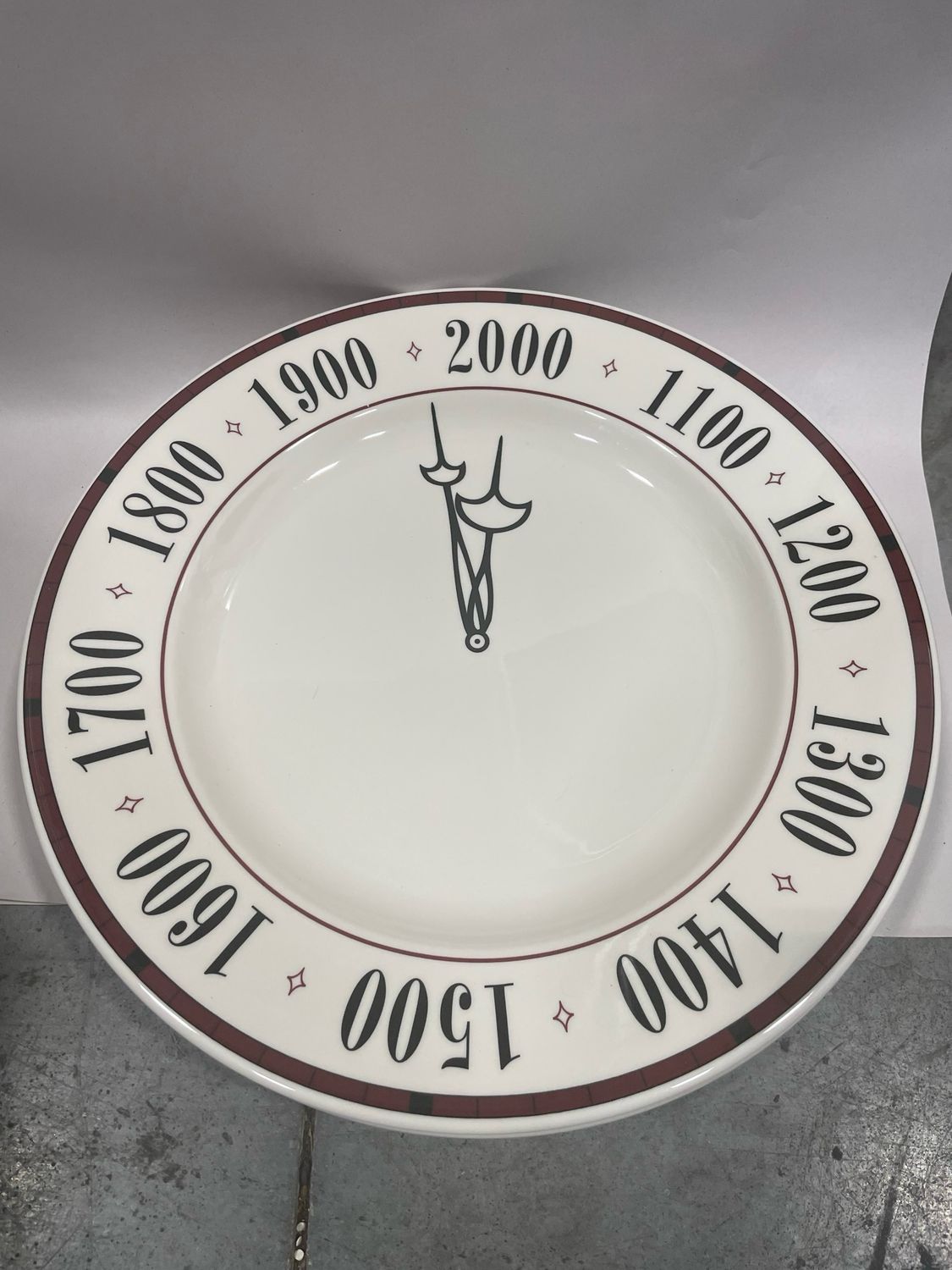 Syracuse Millennium Clock China Set 4 Pcs