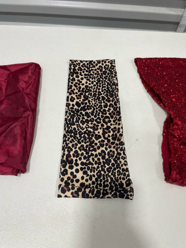 Leopard Print Chair Back