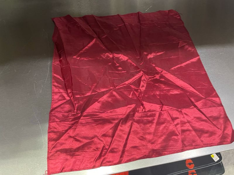 Wine Fabric Squares 20” X 20”