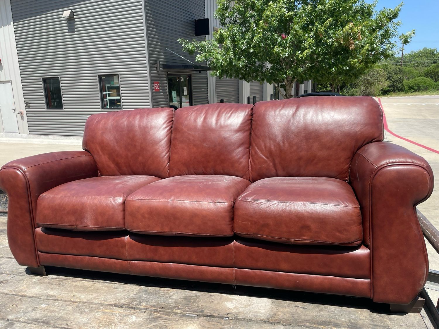 Leather Couch