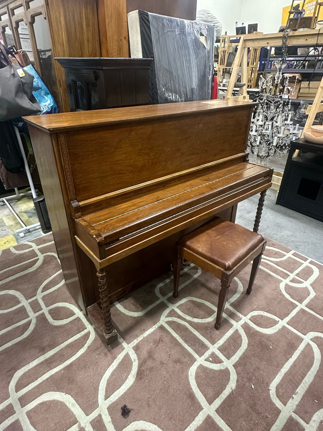 Upright Wooden Piano