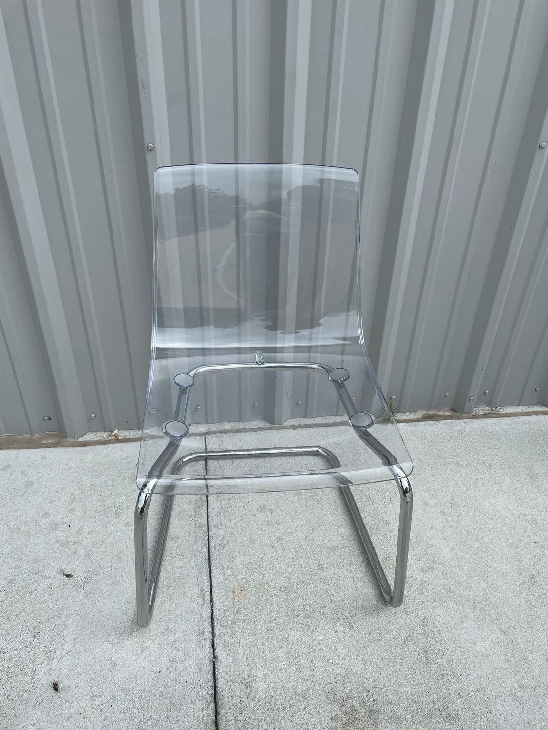 IKEA TOBIAS Clear Chair