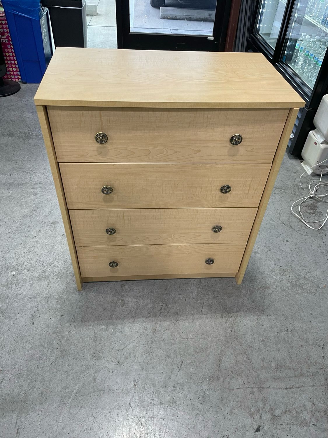 4-Drawer Wood Dresser