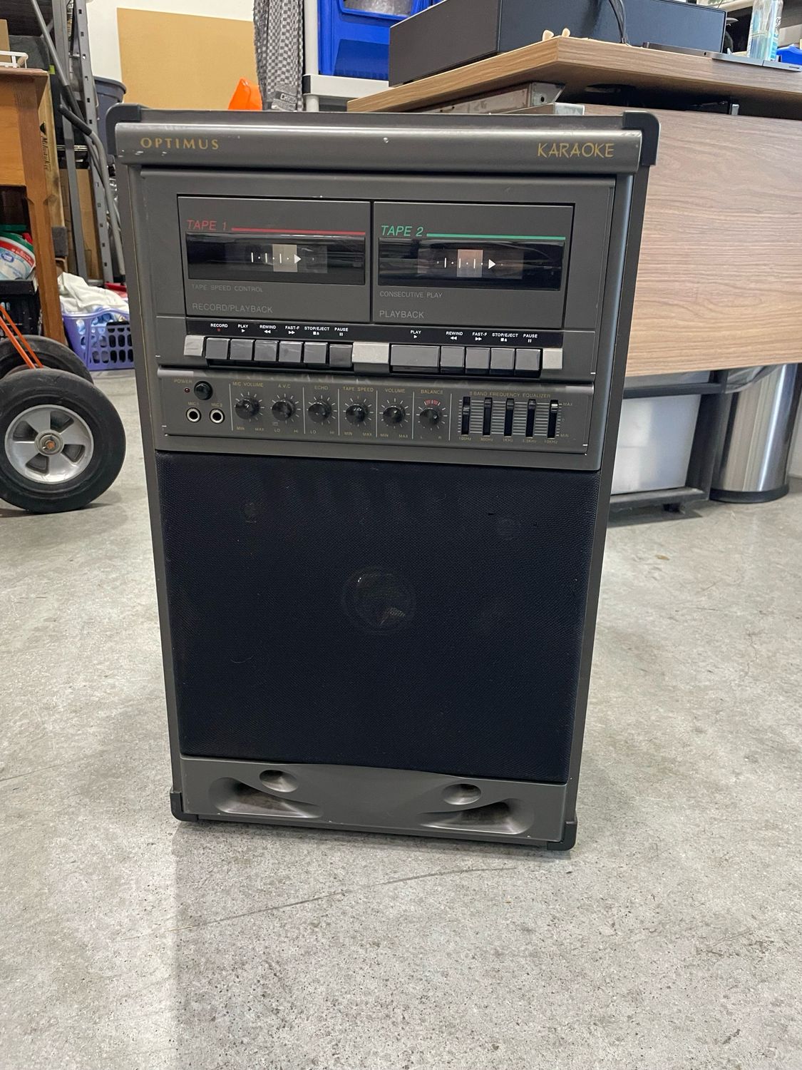 Vintage Karaoke Machine