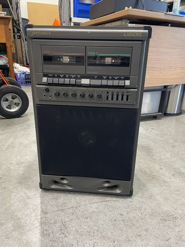 Vintage Karaoke Machine