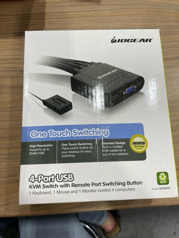 4 Port USB Switching Button