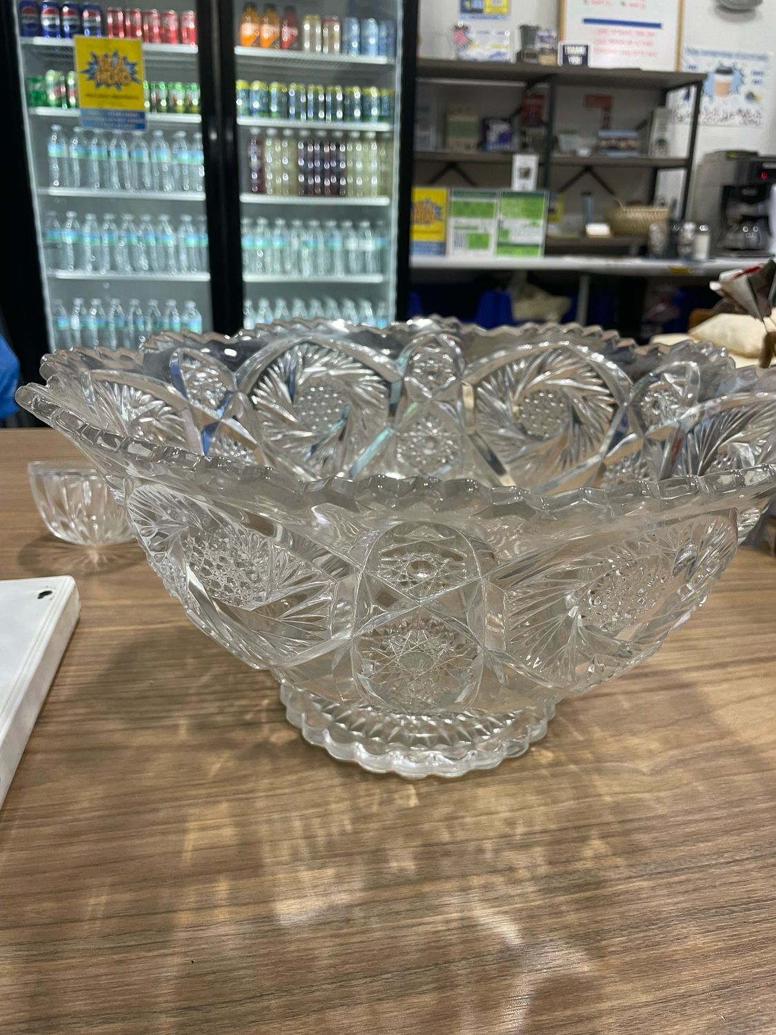 Vintage Glassware And Bowl Set