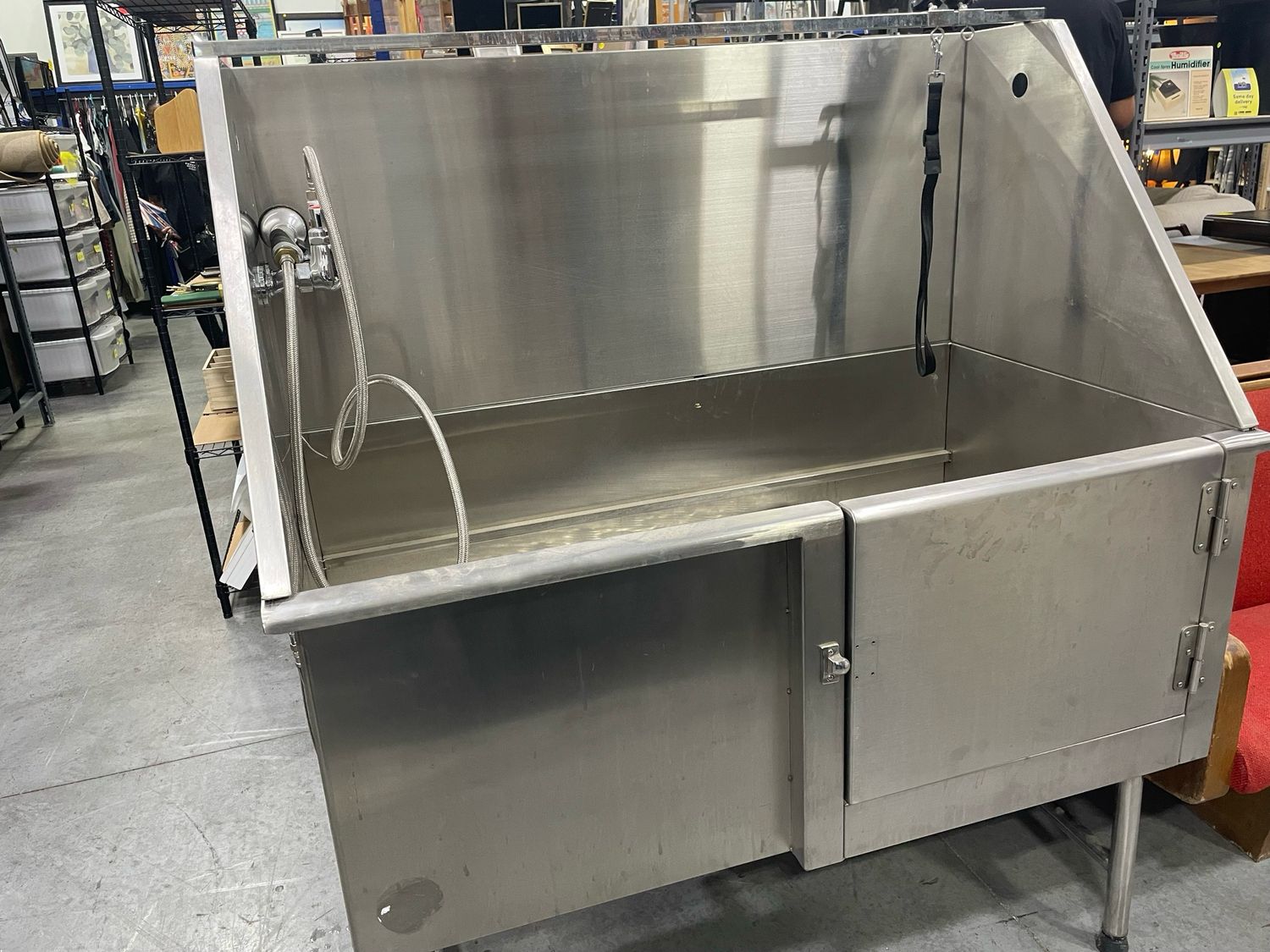 Stainless Steel Pet Grooming Tub