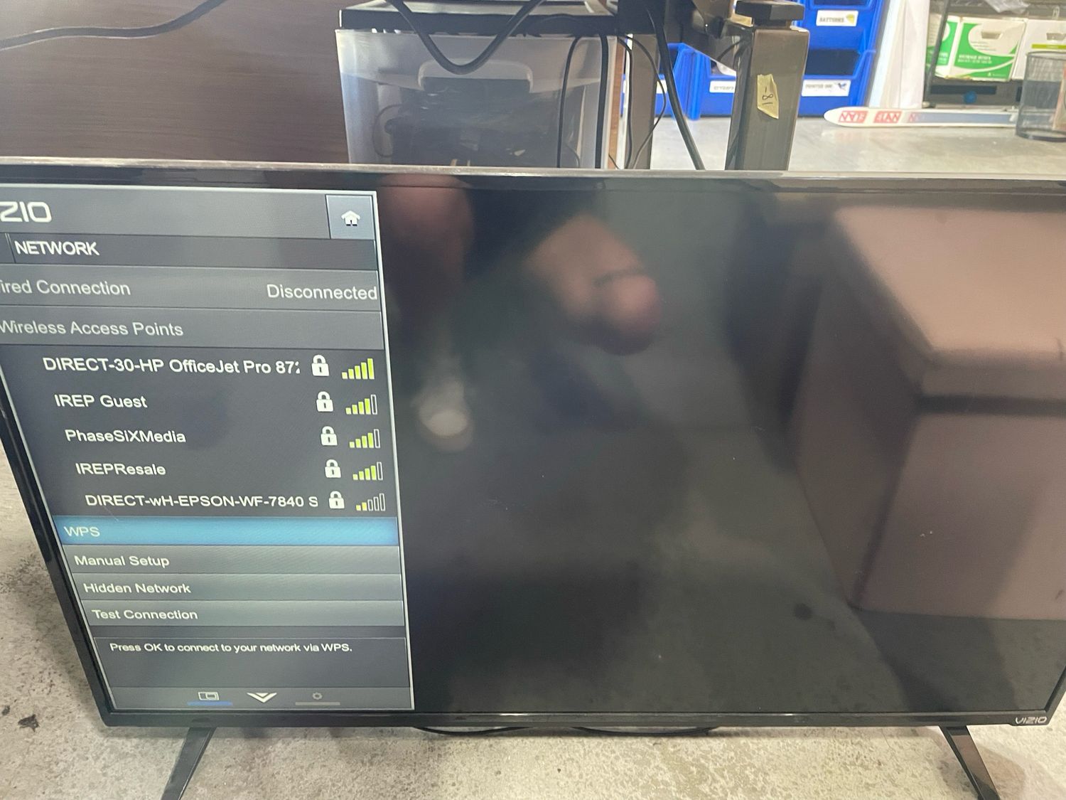 Vizio 40” Smart Tv