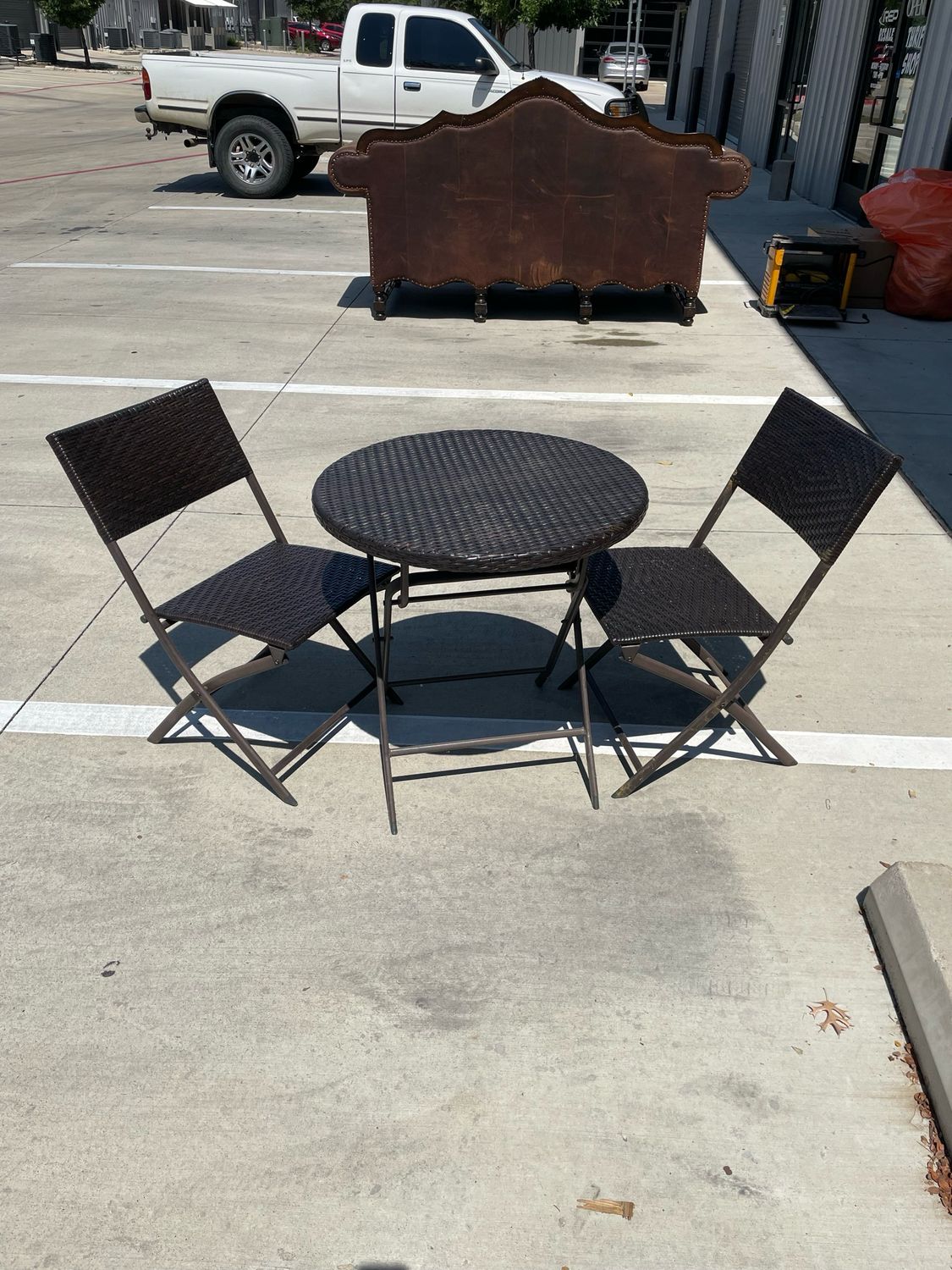 3- Piece Outdoor Folding Bistro Set