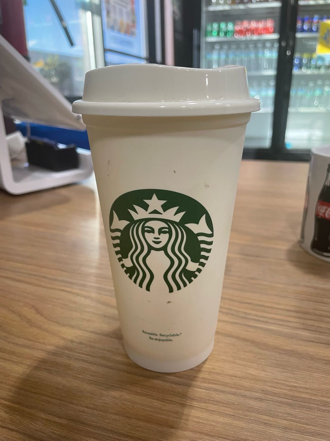 Plastic Starbucks Tumbler