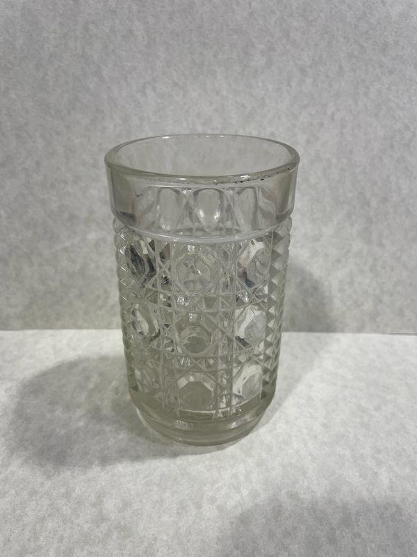 Vintage Cut Glass Cup