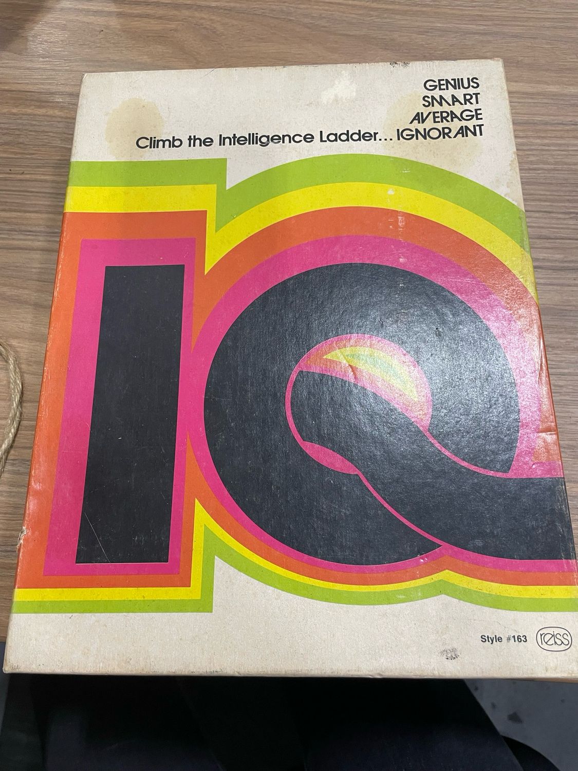 Vintage IQ Game