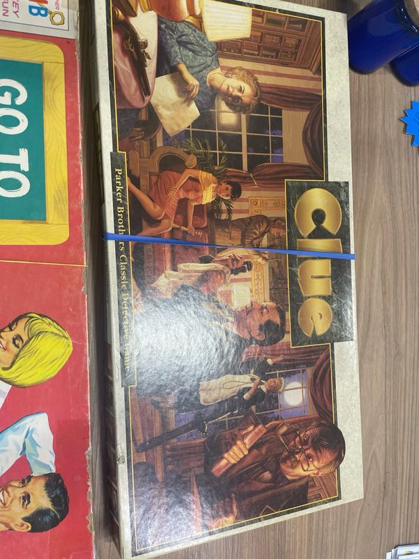 Vintage Clue Game