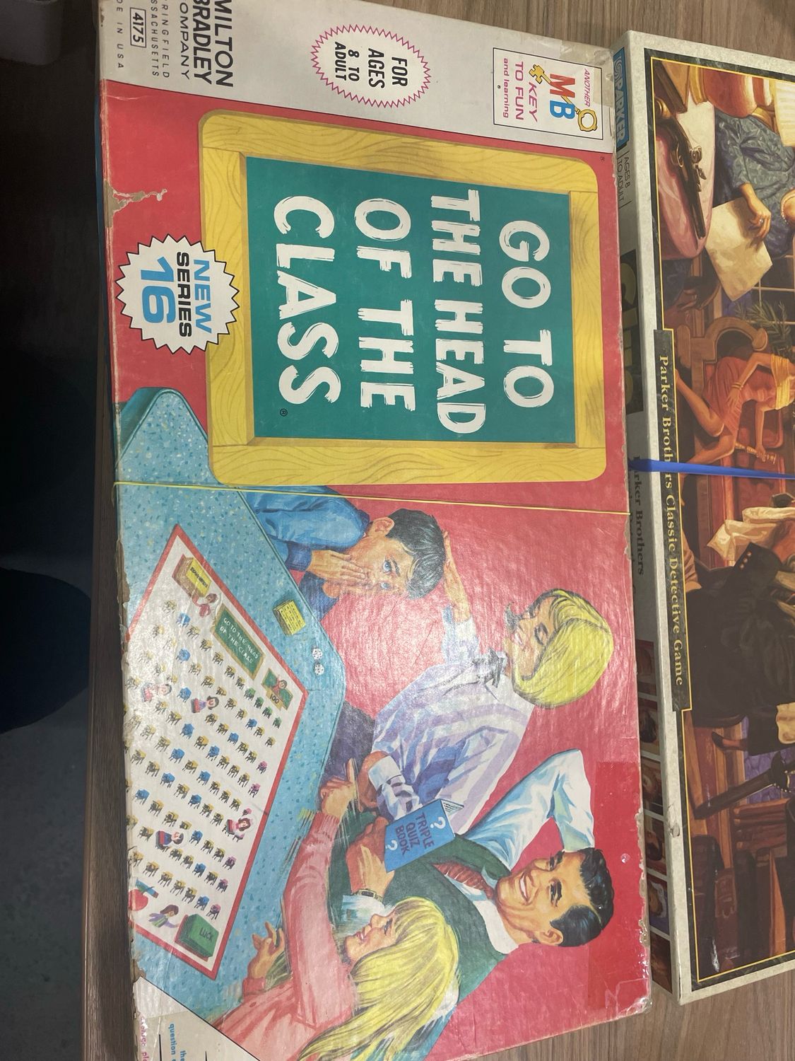 Vintage Head Of Class Game